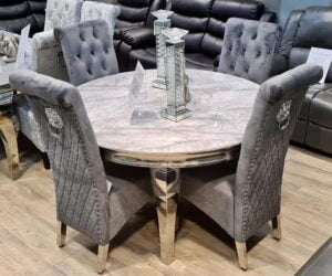 Eco Round Marble Dining Table