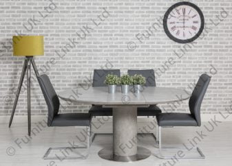 Delta Round Extending Dining Table 1200mm – 1600mm