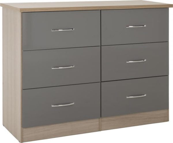 Nevada 6 Drawer Chest