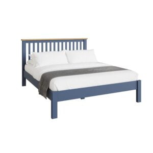 Thornton blue bed frame 4'6ft