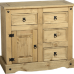 Corona 1 Door 4 Drawer Sideboard
