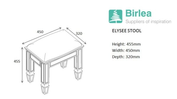 Elysee stool