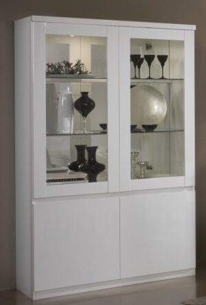 Roma 2 Door Display Cabinet