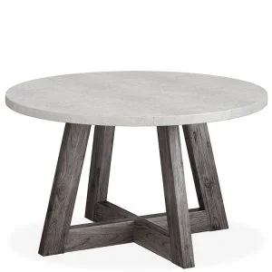Austin Round Table + 4 Chairs