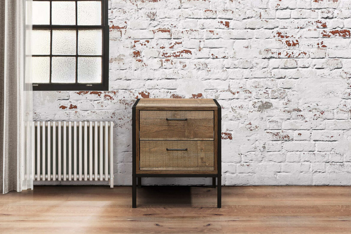 Birlea Urban 2 drawer Bedside cabinet. Birlea Urban Bedroom Furniture