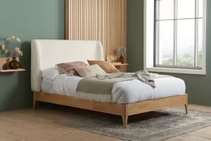 Halfden Wooden Bed