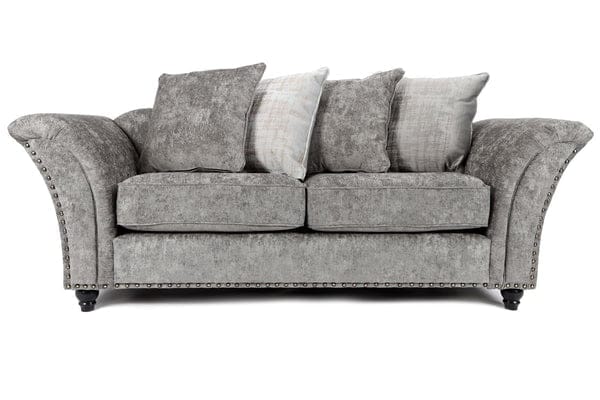 Cambridge Scatter Back 3 + 2 Seater Sofa Set Alaska Platinum - Image 5