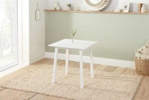 STONESBY SQUARE DINING TABLE WHITE