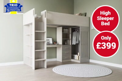 Jupiter High Sleeper Bed NOW ONLY £399