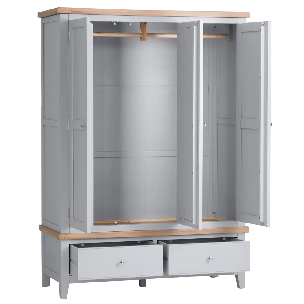Emily Bedroom (EA) - 3 Door wardrobe - Image 4
