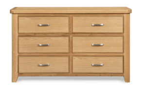 Sligo Oak Range - 6 Drawer Chest