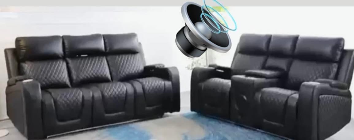 Miami Tech sofas BOTH NOW £1399 - Image 21