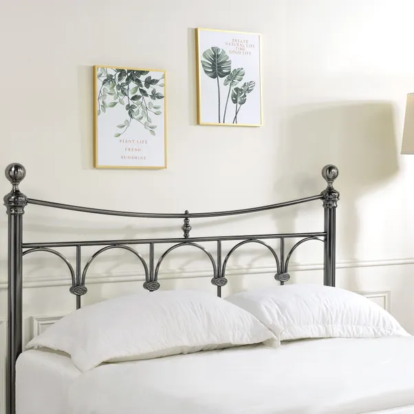 Gamma Nickel Bed Frame - Image 6