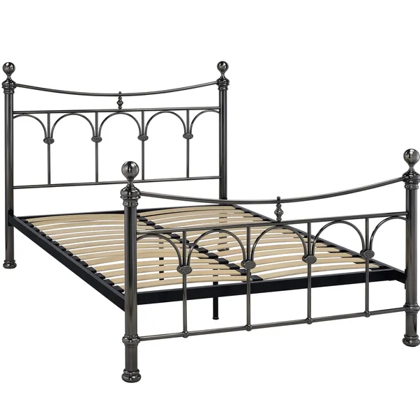 Gamma Nickel Bed Frame - Image 3
