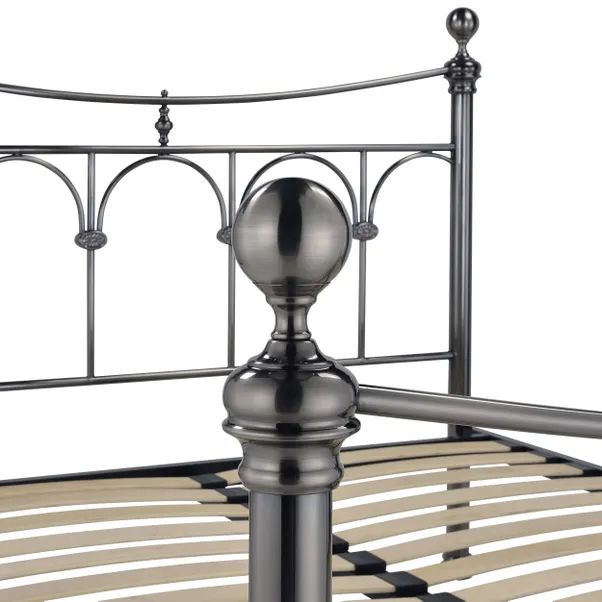 Krystal Callisto Chrome and Crystal Bed Frame - Image 8