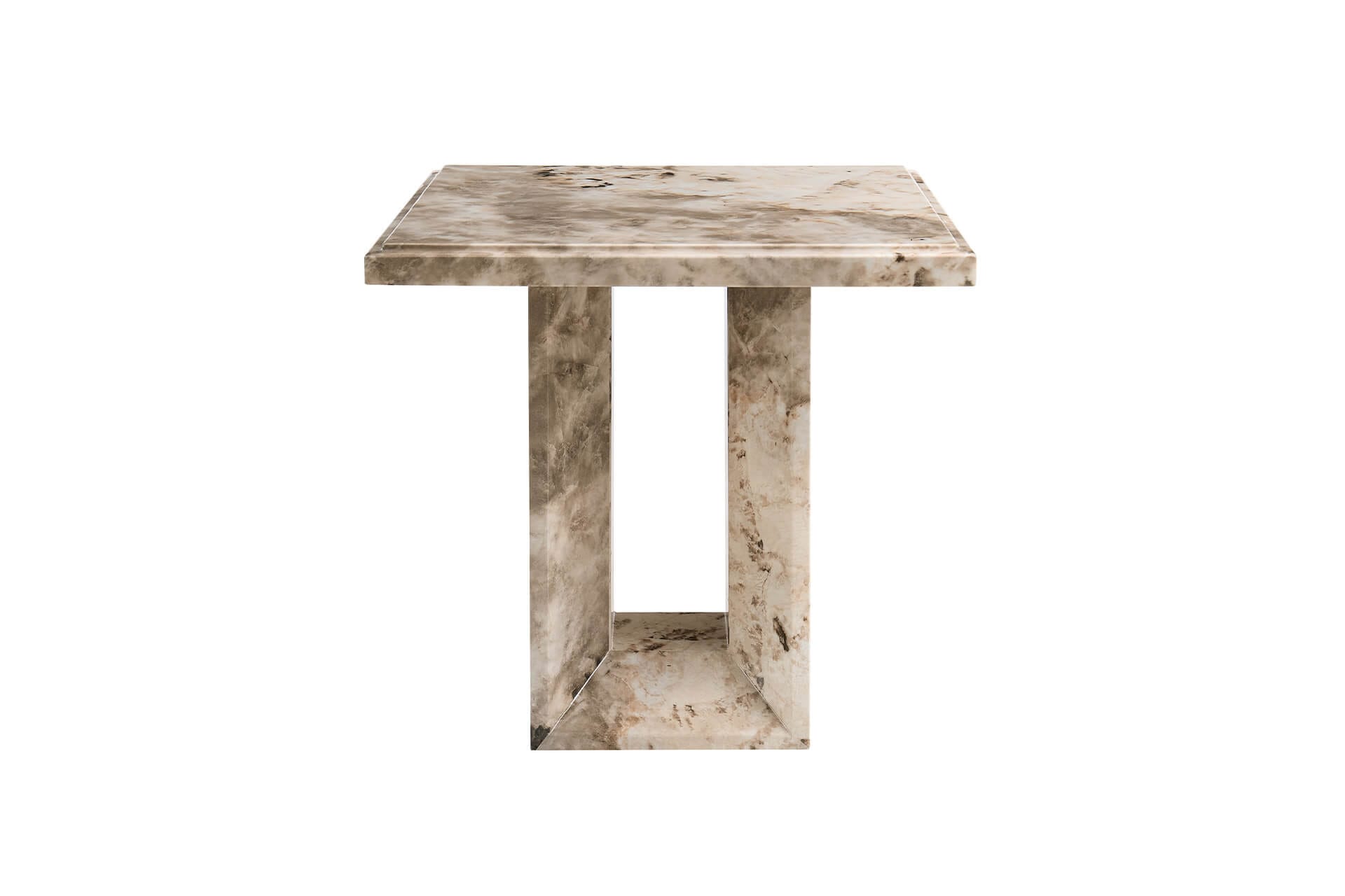 Artemis Lamp Table Mottled Mocha - Image 4