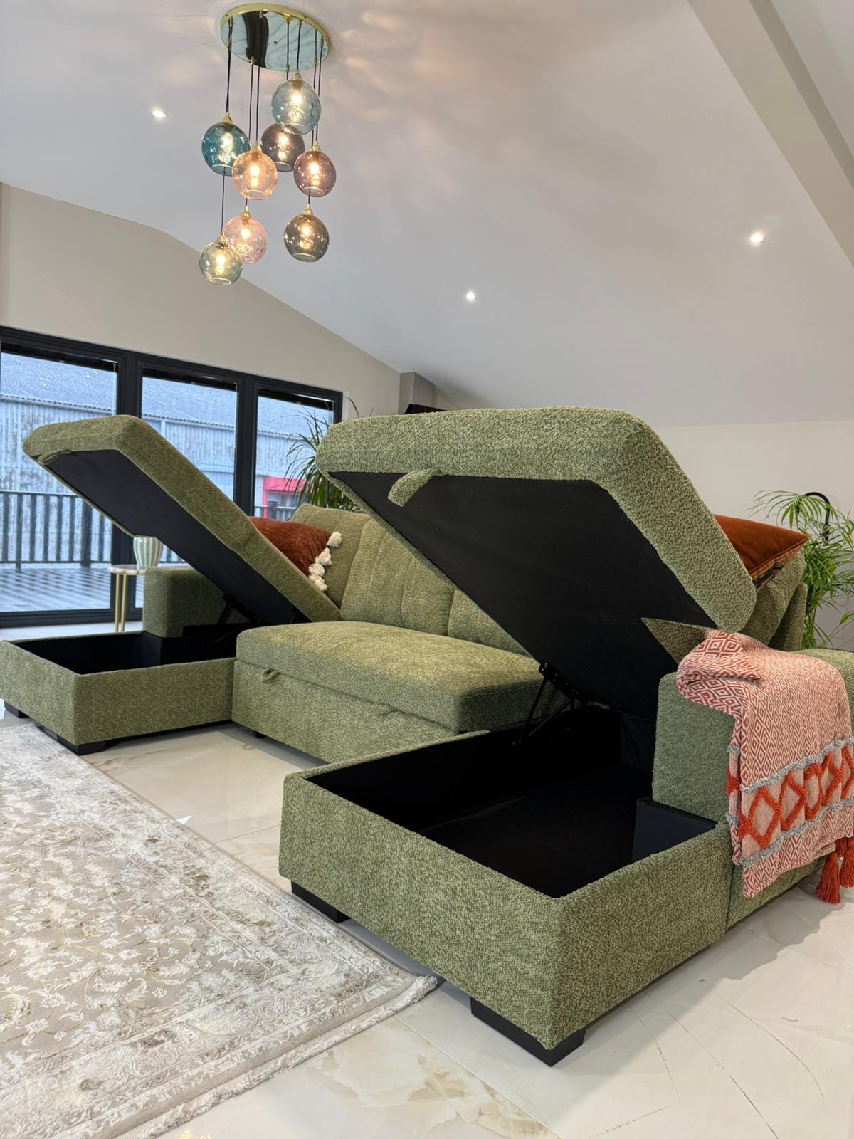 Como U-Shaped Ottoman Sofa - Image 8