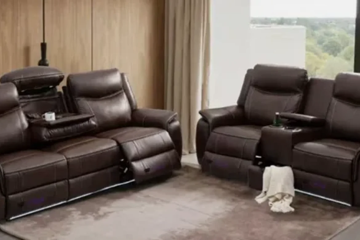 The Ultimate Comfort Upgrade: Prada 3 + 2 Electric Recliner Sofa Set
