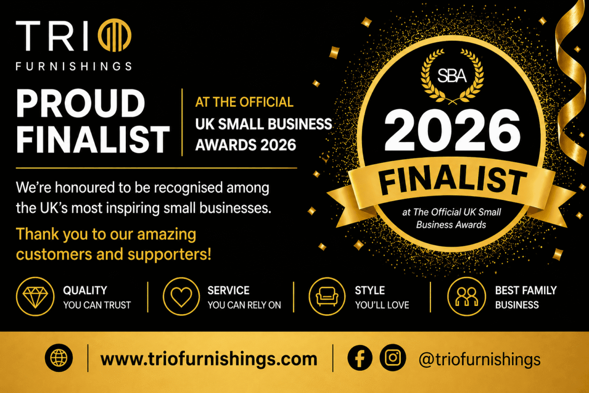 Trio Furnishings Nominated for Best Family Business 2026
