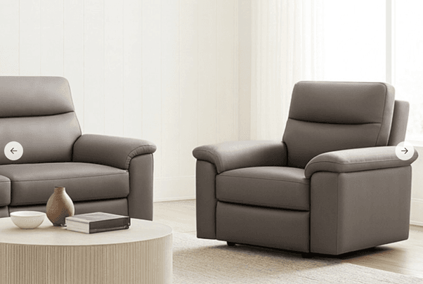 Corvan Real Leather Power Electric Recliner Collection - Image 6