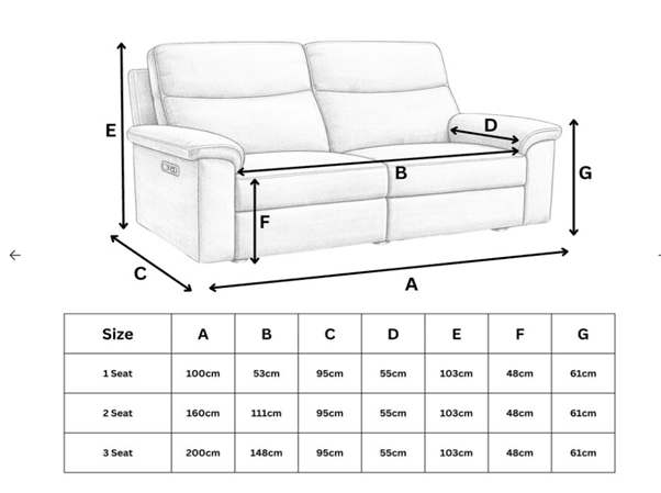 Corvan Real Leather Power Electric Recliner Collection - Image 7