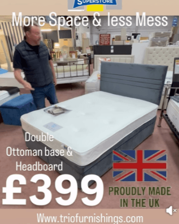 Victoria Ottoman Bed
