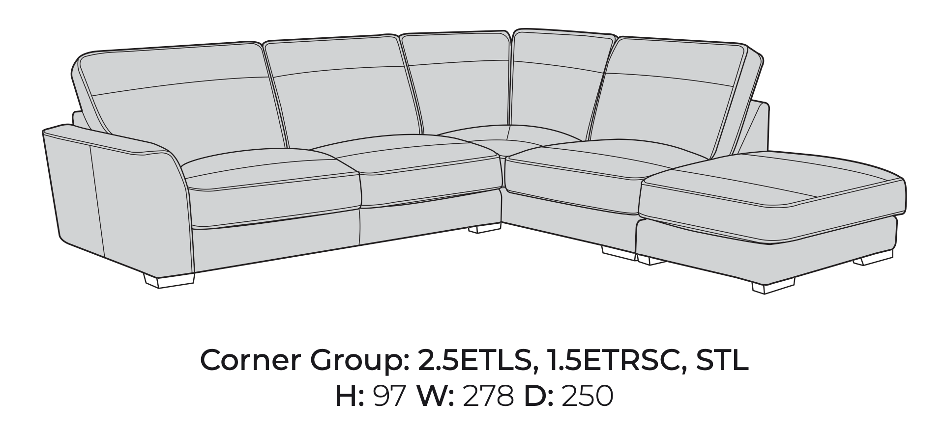 Maria Leather Sofa Collection - Image 3