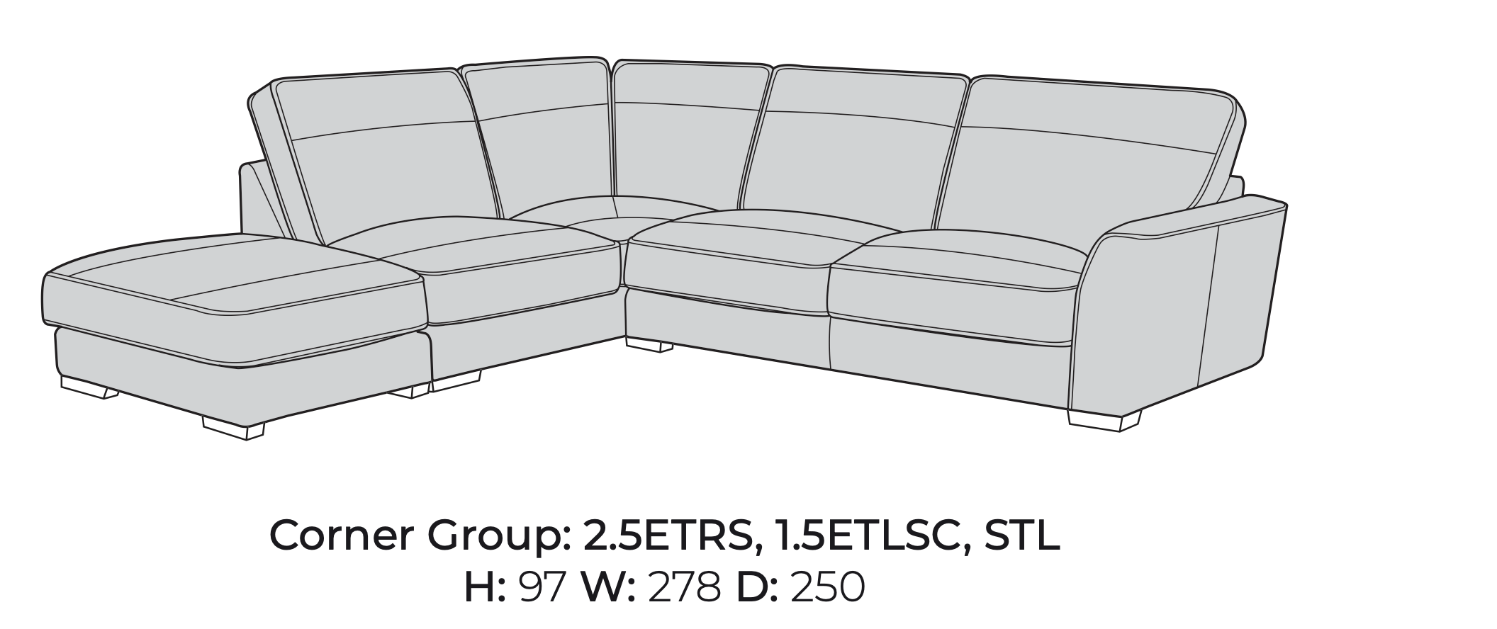 Maria Leather Sofa Collection - Image 4